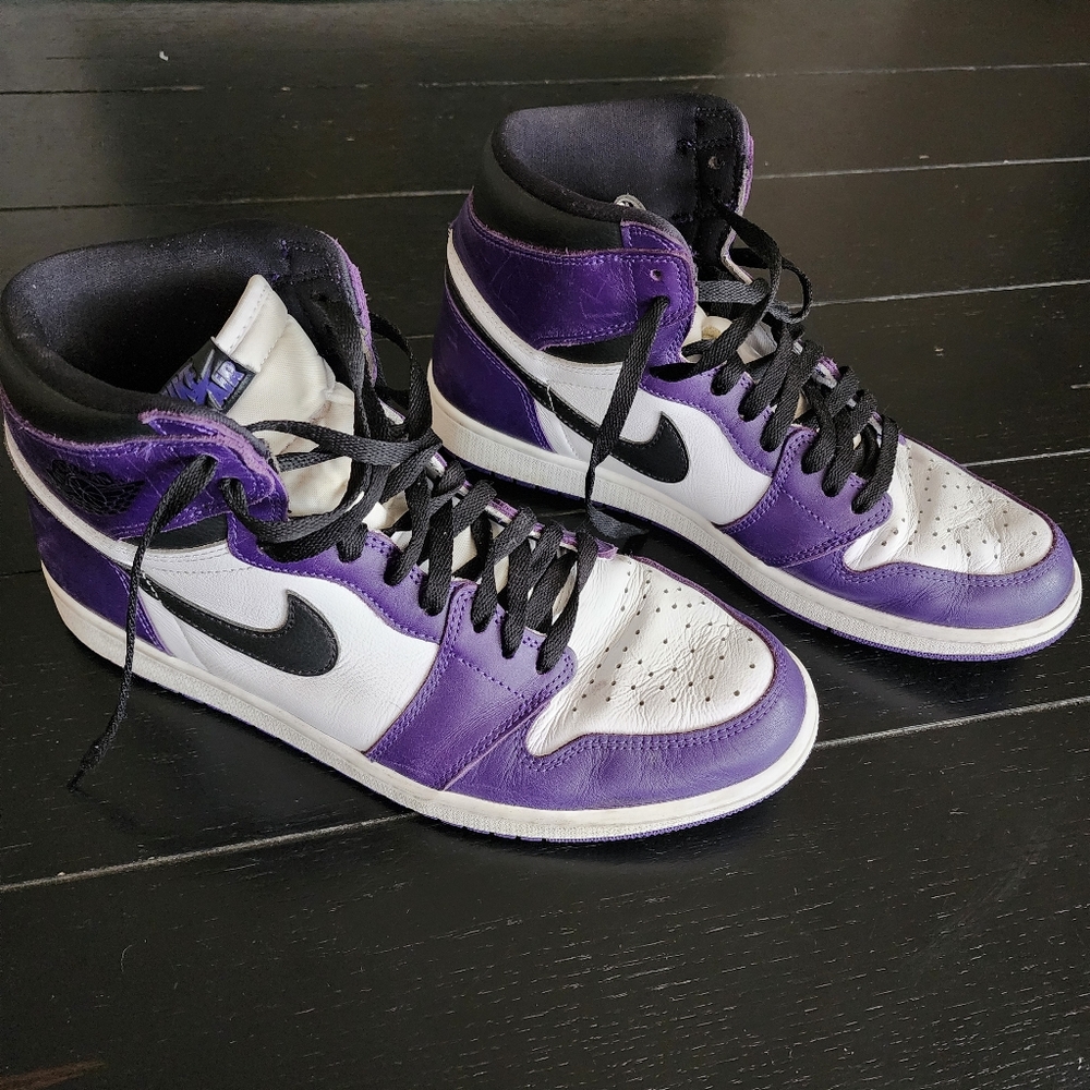 Nike Air Jordan 1 Men’s Retro Court Purple 2.0 - Purple/Black